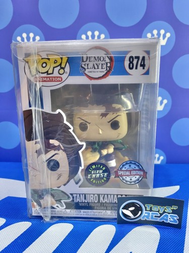 FUNKO POP <鬼滅之刃>竈門炭治郎(火之神神樂)(夜光CHASE)-No.874