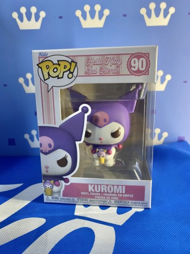 FUNKO POP<Hello Kitty and Friends>Kuromi可羅米_甜品-No.90