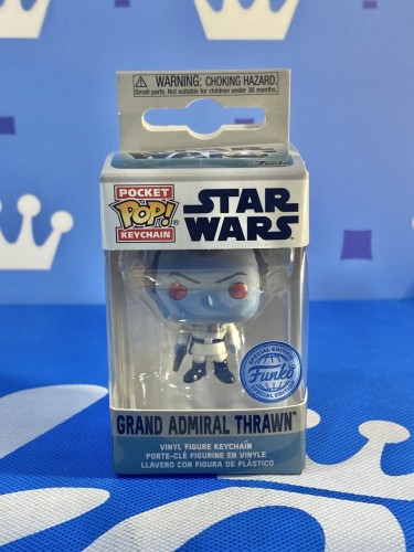 FUNKO POP<星際大戰>索龍元帥 Grand Admiral Thrawn-鎖匙扣