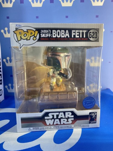 FUNKO POP<星球大戰：絕地歸來>6吋波巴費特Boba Fett 飛行場景-NO.623