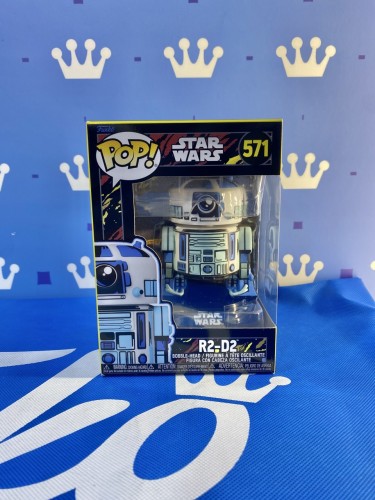 FUNKO POP<星球大戰>R2D2 機器人(復古系列限定款)-No.571