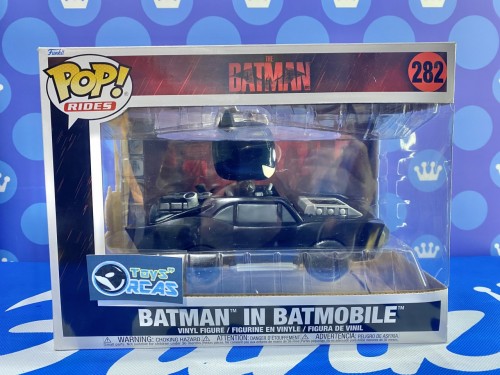 FUNKO POP<蝙蝠俠>蝙蝠俠與蝙蝠俠戰車 BATMAN IN BATMOBILE-NO.282