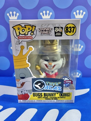 FUNKO POP<Looney Tunes>國王賓尼兔-NO.837