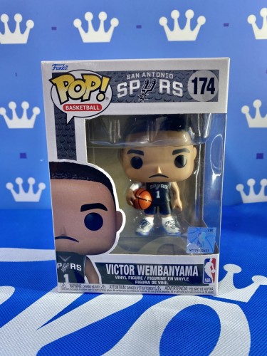 FUNKO POP<NBA>San Antonio Spurs聖安東尼奧馬刺_雲班耶馬Victor Wembanyama-No.174