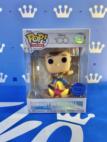 FUNKO POP<DISNEY>胡迪 WOODY OB LUXO BALL-No.22