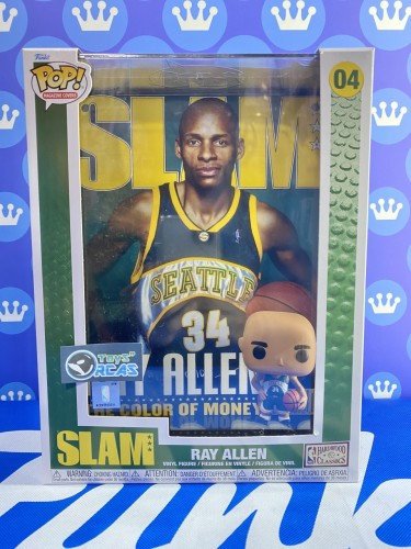 FUNKO POP<NBA>Ray Allen(Slam雜誌封面背景盒)-No.04