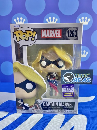 FUNKO POP<Marvel>Captain Marvel -NO.1263 (SDCC 2023)