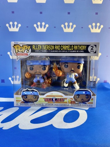 FUNKO POP <NBA JAM> 艾佛森 & 安東尼 ALLEN IVERSON & CARMEL ANTHONY 