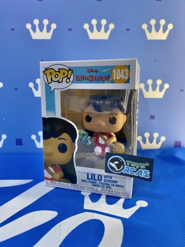 FUNKO POP <Lilo & Stitch>Lilo with Scrump-莉籮 - 醜丫頭NO.1043