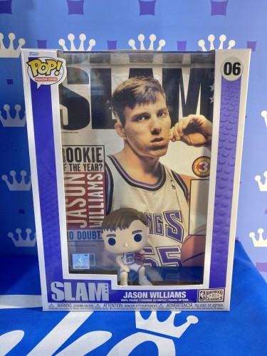 FUNKO POP<經典NBA>Jason Williams(Slam雜誌封面背景盒)-No.06