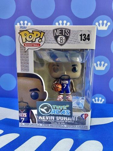  FUNKO POP<NBA>布魯克林籃網_奇雲.杜蘭特(2021 City Edition)-No.134