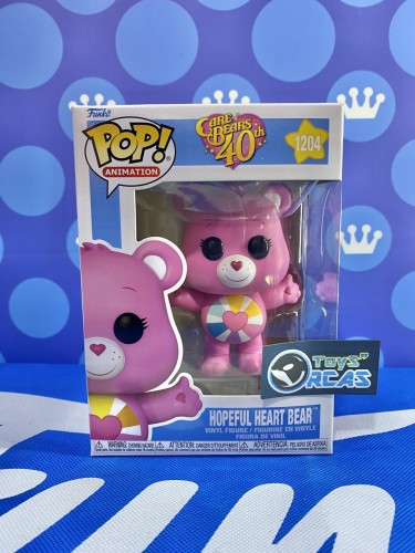 FUNKO POP <Care Bears 40th>Hopeful Heart Bear(粉紅色)-No.1204