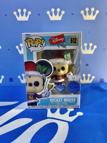 FUNKO POP <Disney>聖誕米奇(鑽石版)-No.612