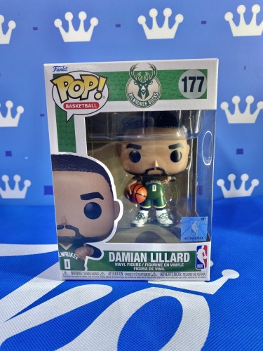 FUNKO POP<NBA> Milwaukee Bucks密爾沃基公鹿_達米安.利拿特Damian Lillard-No.177