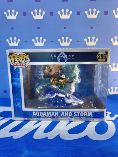 FUNKO POP<水行俠與失落王國>水行俠與風暴Aquaman and Storm(豪華版)-NO.295