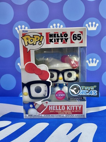 FUNKO POP <Hello Kitty>Hello Kitty(Flocked) -No.65 (FYE Exclusive)